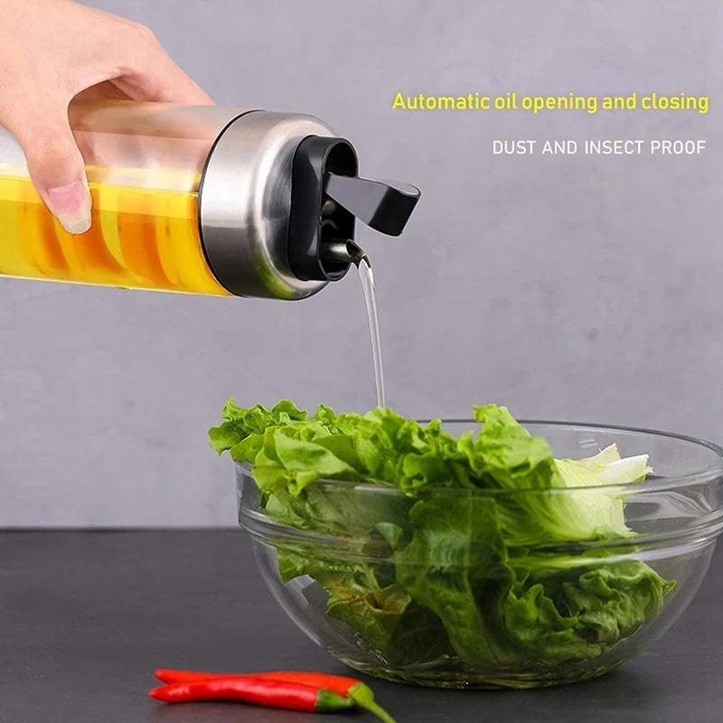 

2 Pcs 300Ml Olive Oil Dispenser Bottle & 1 Set USB Rechargeable 3 Speeds Mini Electric Milk Foam Maker Blender Mixer