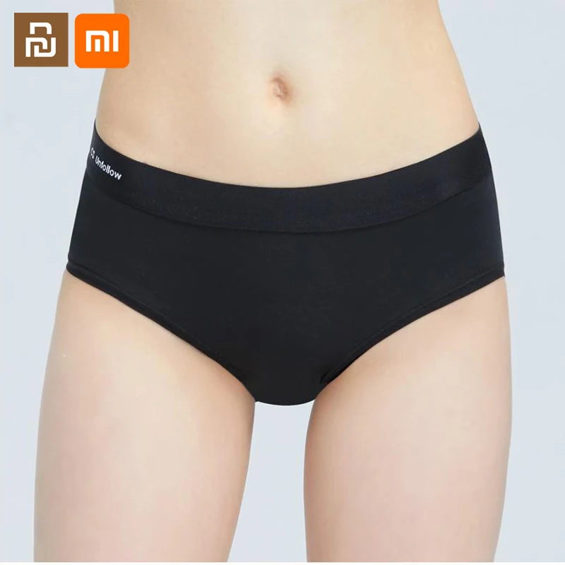 

3 pieces of youpin mijia women's underwear cotton modal sexy simple briefs seamless mid-waist girly underwear