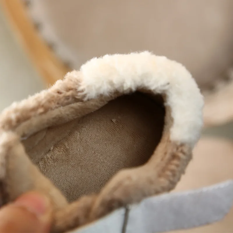 Новые зимние детские спортивные кроссовки повседневные теплые черные для