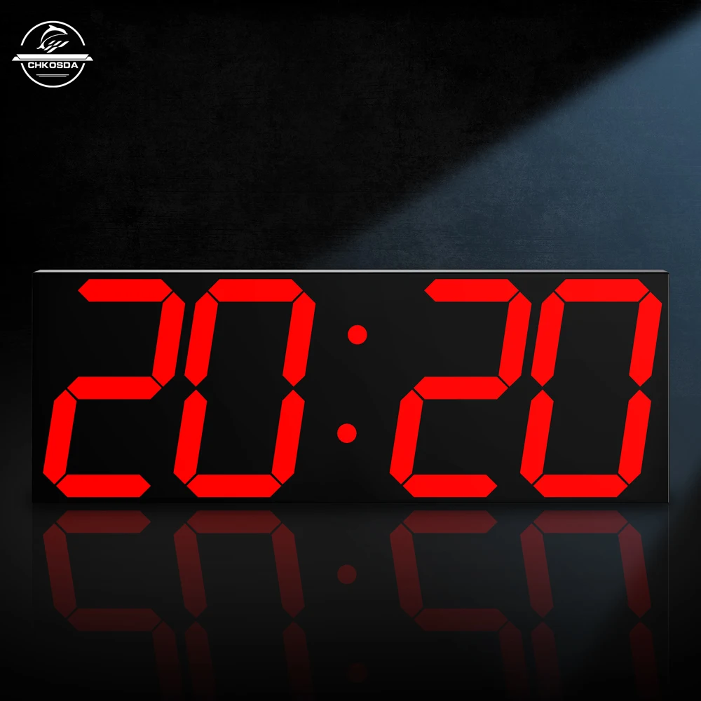 Светодиодный настенный светильник большие настенные часы электронный