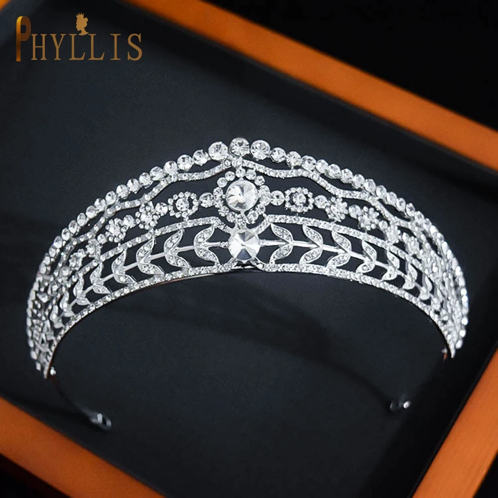 

A204 New Arrive Bridal Crown Rhinestone Wedding Headband Crystal Tiaras and Crowns Bridal Hair Jewelry Accessories Headpieces