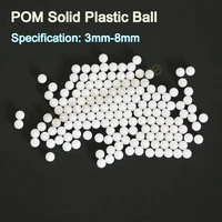 100pcs pom solid plastic ball 33 1753 53 96944 7655 555 95366 3577 1447 5417 9388mm for slide rail bearing roller