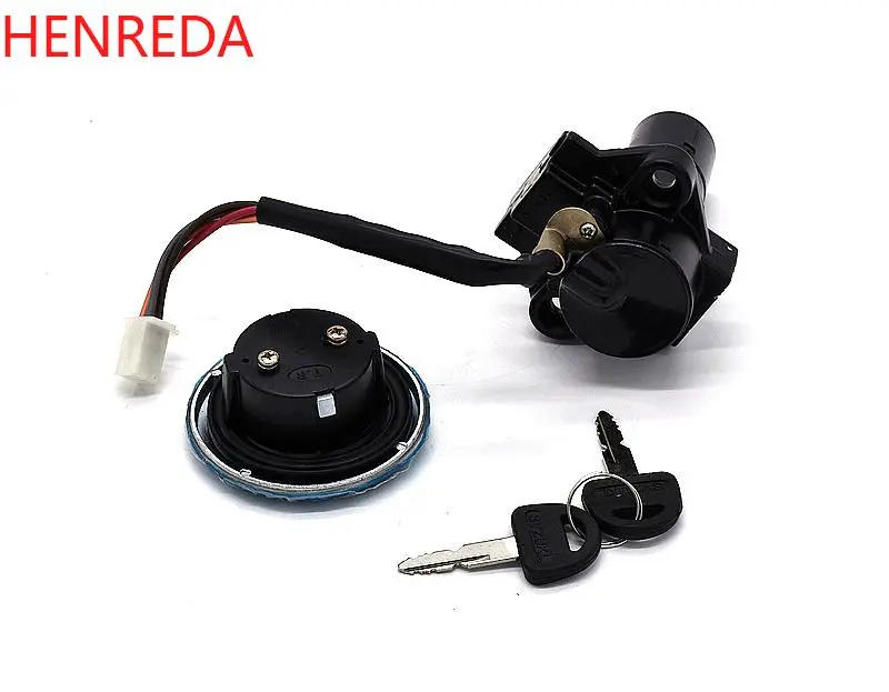 Электрозамок зажигания для скутера и мотоцикла GN250 дверной замок с топливной