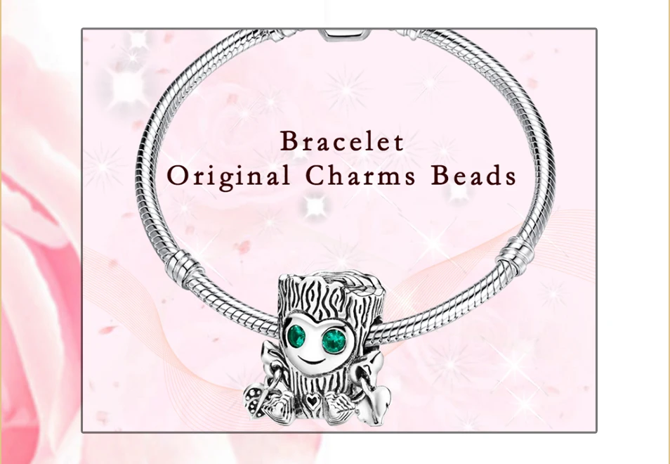New Fashion Trend Luxury Charm diy 925 Sterling Silver Beads Fit Charm Bracelet DIY Silver 925 Originality Beads Jewelry Making