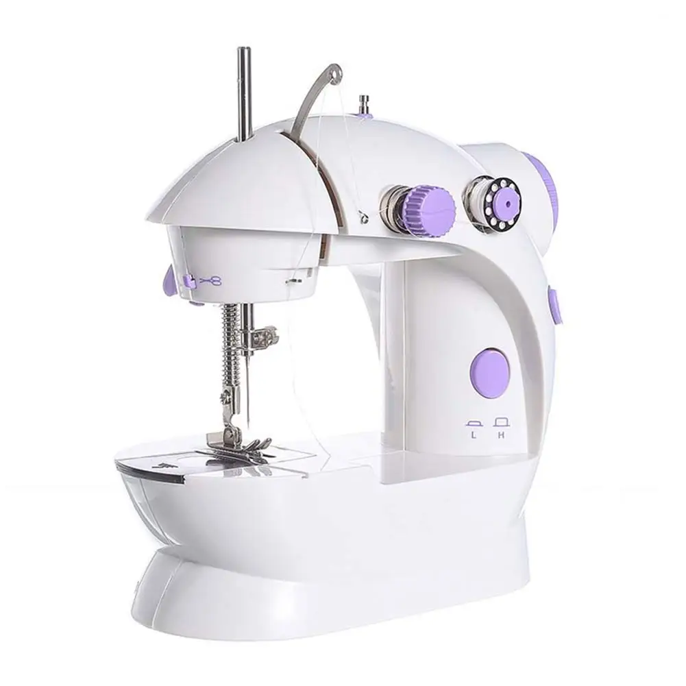 Мини швейные машины портативные двойные скорости двойная нить