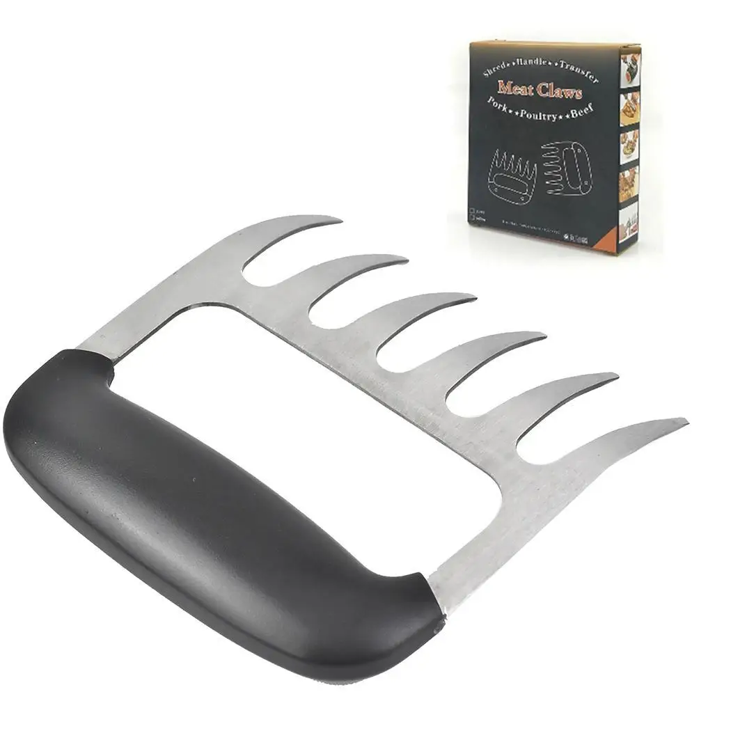 Meat Claws Stainless Steel Pulled Pork Kitchen Shredding 145G Tool As Picture 1 x BBQ 2 |