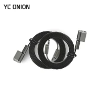 yc onion generation 3 0 hot dog camera slider replacement belt hydraulic damping for dslr camera video vlog phone gopro 2 packs