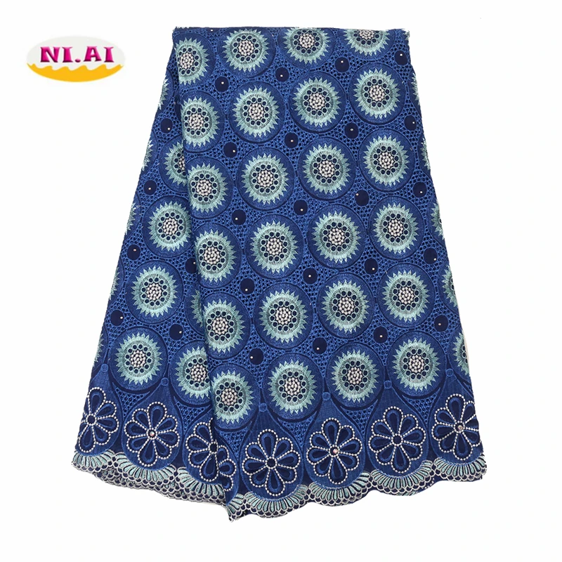 Новейшая швейцарская вуаль NIAI кружево в Швейцарии кружевная ткань африканская