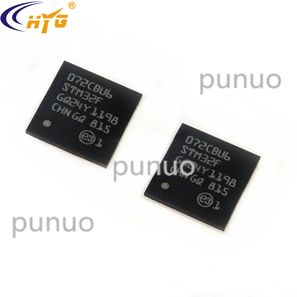 Оригинальный аутентичный STM32F072CBU6 Инкапсуляция UFQF 32-битный MCU 128 Кб Flash 12 таймеров