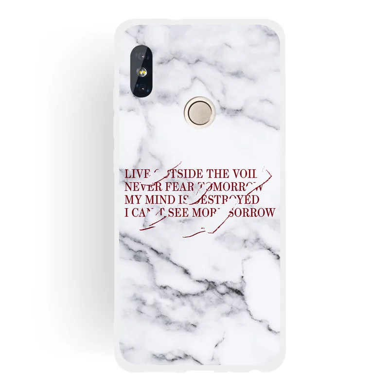 Marble Silicone Phone Case For Xiaomi Redmi 4A 4X 5A 5 Plus 6A Note 4 6 Pro 7 S2 Matte Vase Coque Back Cover Funda | Мобильные
