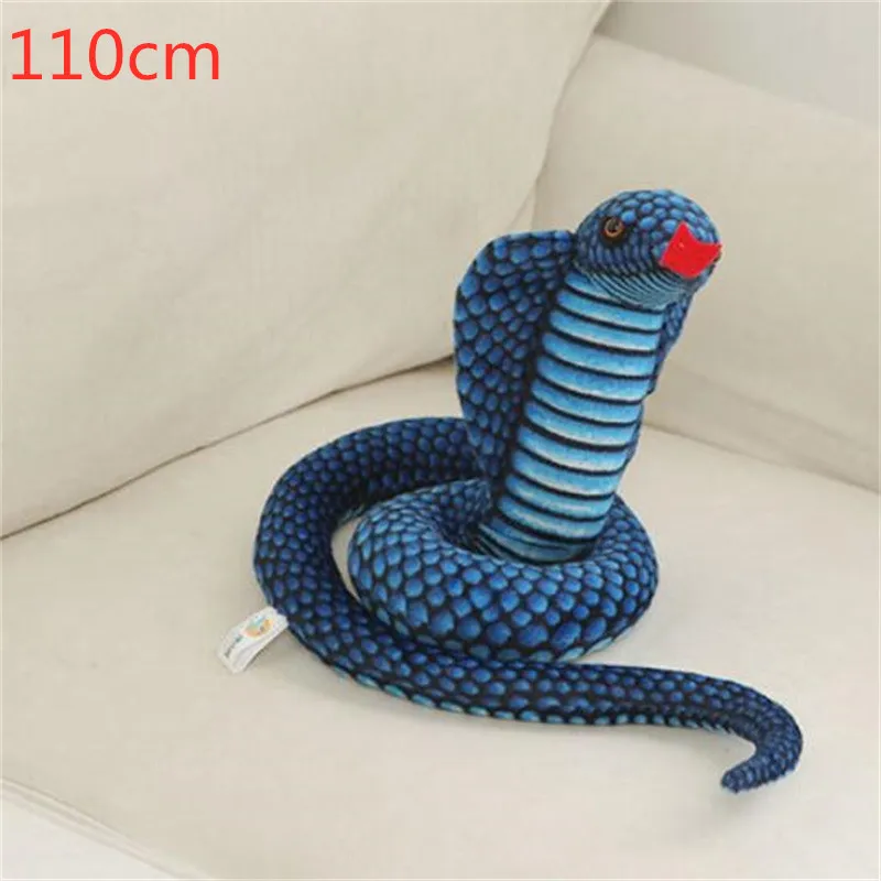 Имитация кобры и змеи питона плюшевые игрушки куклы мягкие животные мягкая