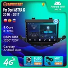 NAVISTART Android 10 8 + 128G автомобильный радиоприемник стерео Мультимедийный стерео для Opel ASTRA K 2016-2017 радио навигация GPS без кассеты
