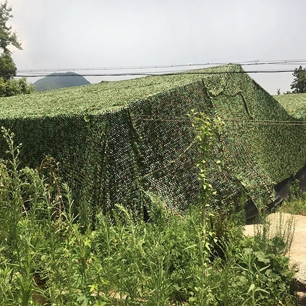 3*4M/3*3M/4*5M Outdoor Hunting Shooting Fishing Camouflage Woodland Jungle Camping Camo Tarp Cover Car Sun Shelter Hide Net | Спорт и
