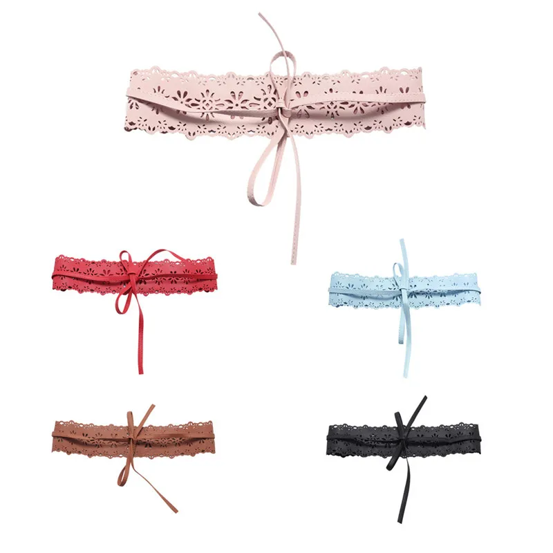 Ремни для женщин модные женские винтажные кожаные ремни с бантом мягкие