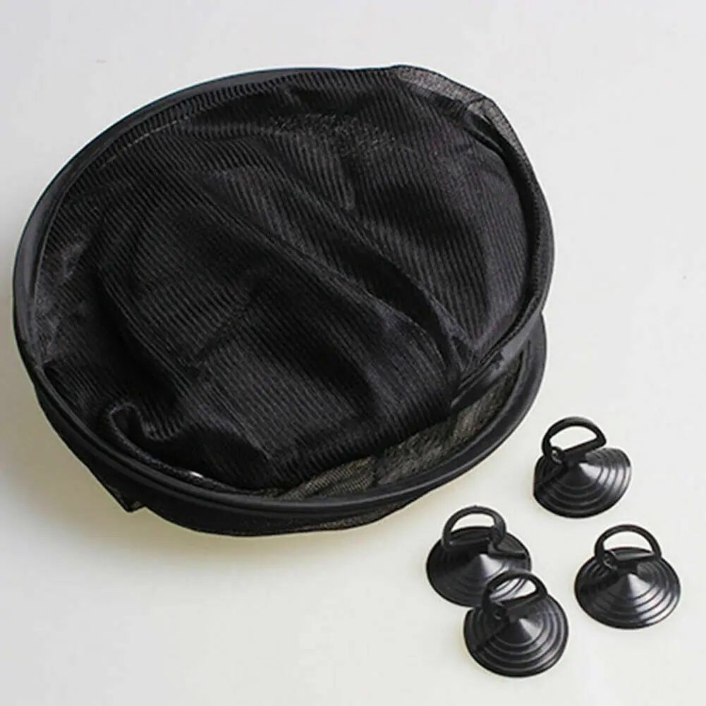 

Curtain Sun Visor Sunshade Shield Window 1 Pair 65*38cm Accessories Black