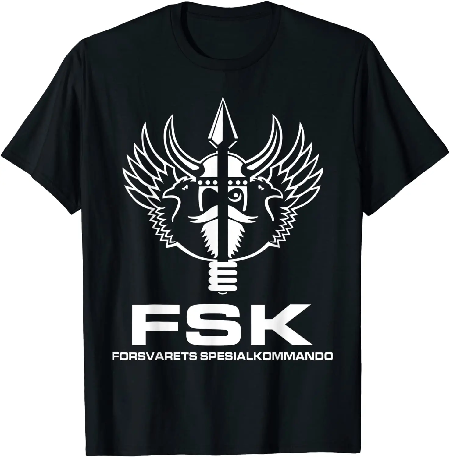 

Norway Navy FSK Vikings Special Forces 1side T-shirt
