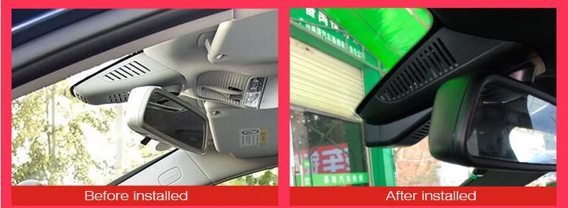 Видеорегистратор Novatek 96658 Wi Fi для Mercedes Benz C 180 200 W205 GLC 260 E 200L 220|ccd rearview camera|rearview car