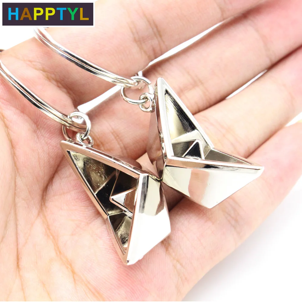 HAPPTYL 1 шт. металлический брелок для ключей лодка Подвеска женщин и мужчин кошелек