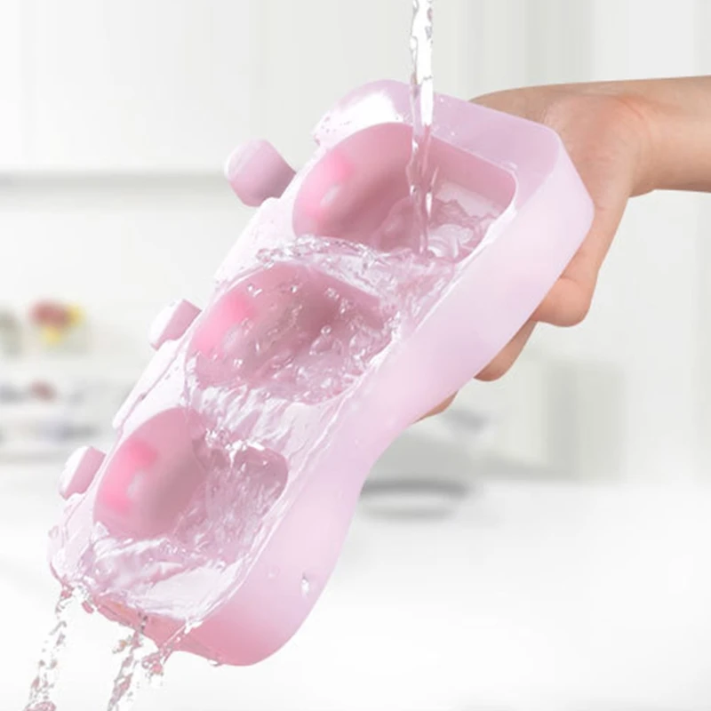 

Mold Making Ice Cream Tray DIY Cute Ice Cream Silicone Cartoon Sorbet XX9B