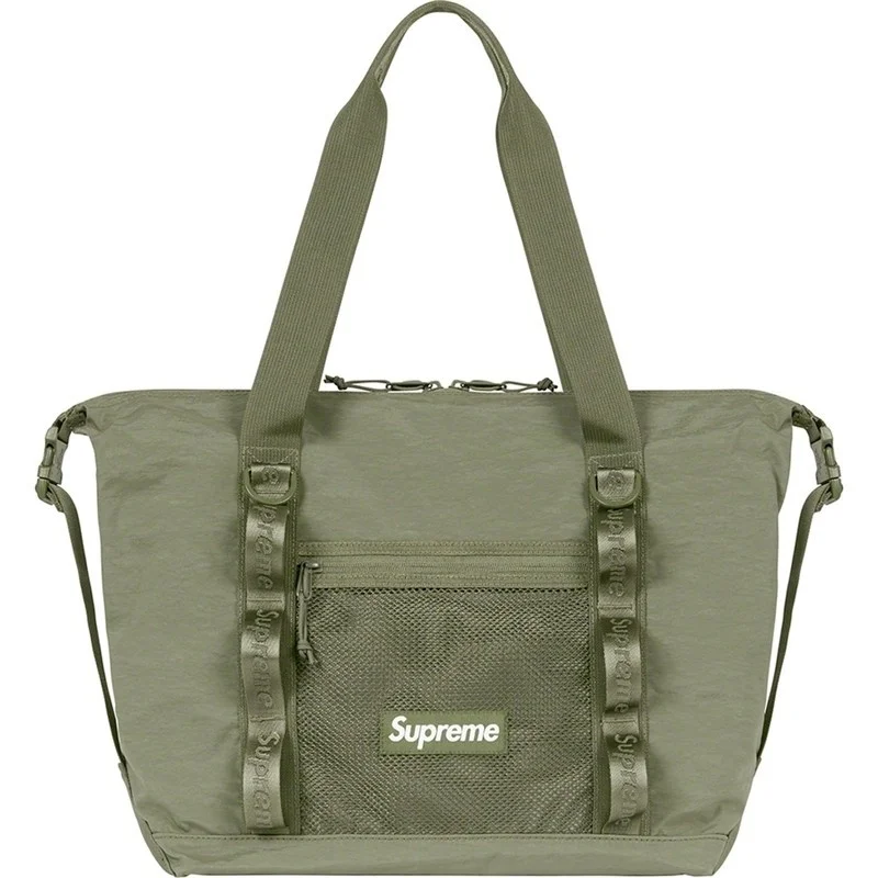 

21FW Zip Supreme Tote Leopard Print Tote Bag Shoulder Bag Casual Bag Handbag