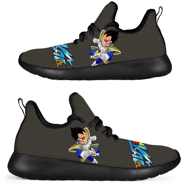HMB6014Z60 INSTANTARTS Dragon Ball Z суперклассные мужские сетчатые кроссовки Saiyan Son Goku Dragon Ball, Летние повседневные кроссовки на шнуровке для мальчиков - Цвет: HMB6014Z60