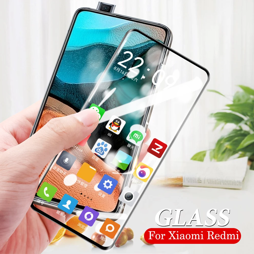 Защитное стекло 9D для Xiaomi Redmi K40 Pro Plus Note 9 Max 9S пленка экрана K30 с полным покрытием |