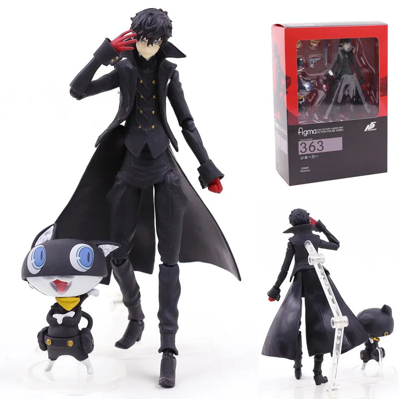 Figma 363 Persona 5 Joker & Morgana Action Figure PVC Collection Model Doll Gift Toys