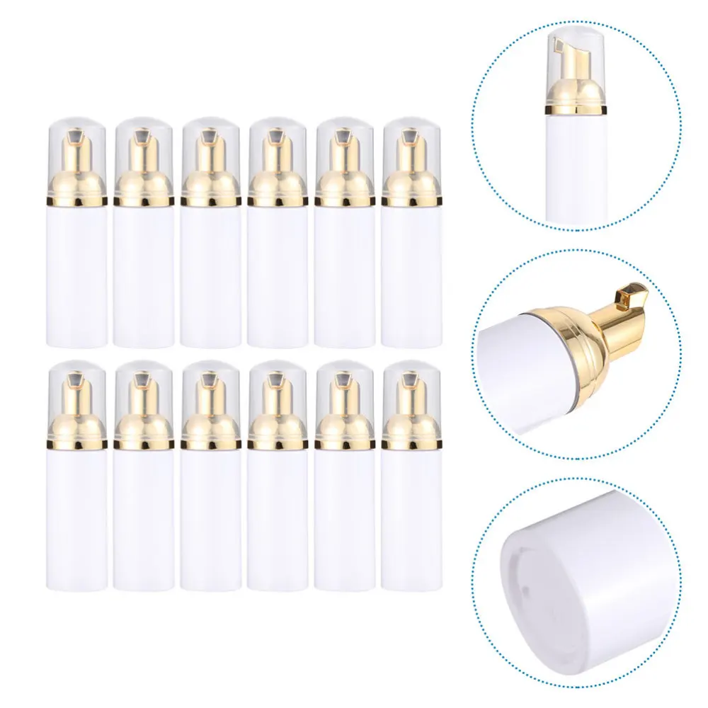 

12Pcs 30ml Dispenser Bottles Pump Dispenser Travel Facial Cleanser Bottles