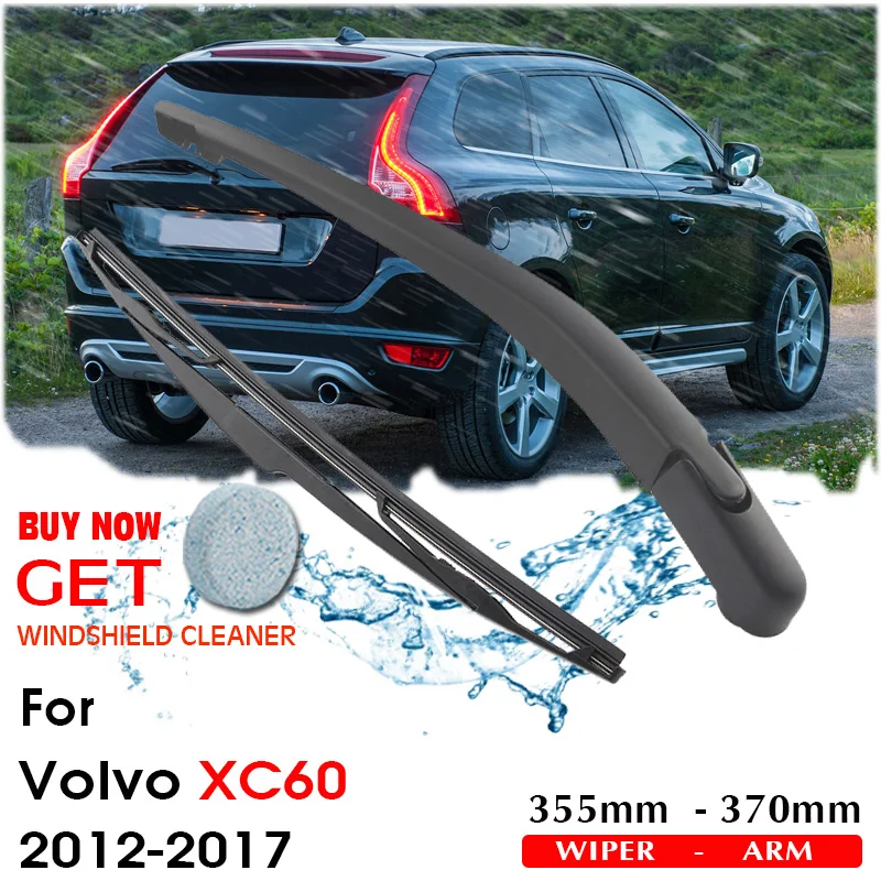 

Car Wiper Blade Rear Back Window Windscreen Windshield Wipers Auto Accessories For Volvo XC60 Hatchback 355mm 2012-2017