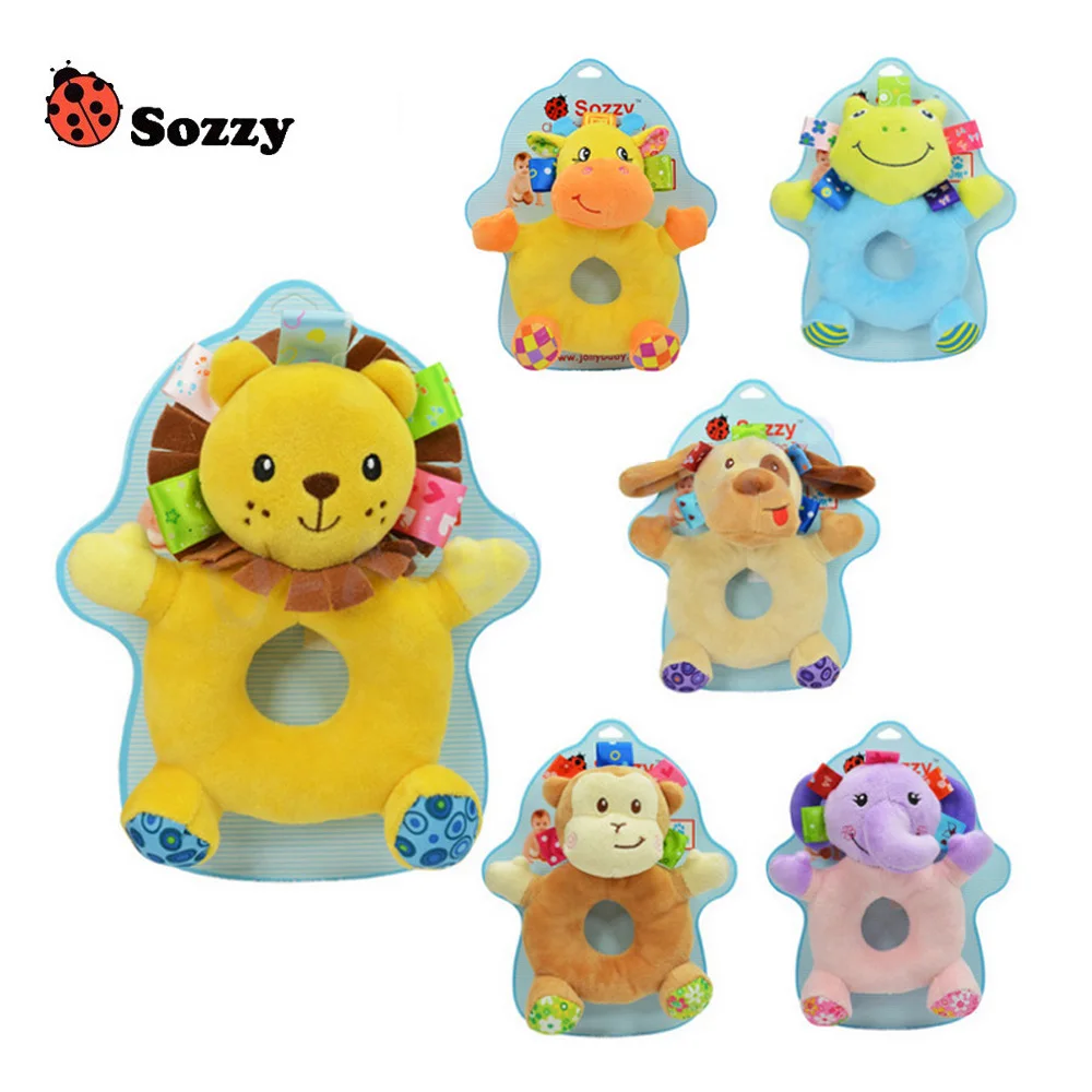 1 шт. Sozzy многофункциональные Детские Колокольчик в виде животных Круглые товар