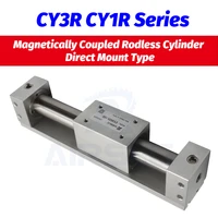 smc type cy3r6 cy1r10 100 magnetically coupled rodless cylinder direct mount type cy3r15 200 m9b cy1r20 300 m9n cy3r25 500 m9p