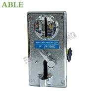 vending machine jy 130c coin acceptor selector electronic roll down collector metal panel mech for arcade game machine diy parts