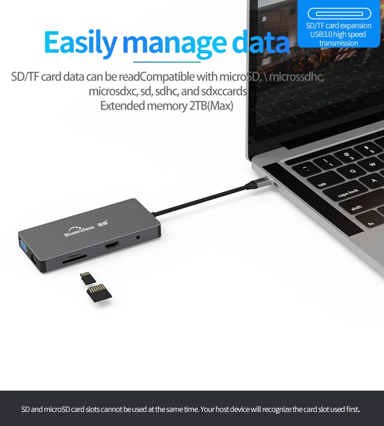 9 в 1 type C USB C док-станция для ноутбука USB 3,0 HDMI RJ45 Gigabit PD Fealushon для MacBook samsung type C док-станция usb-хаб