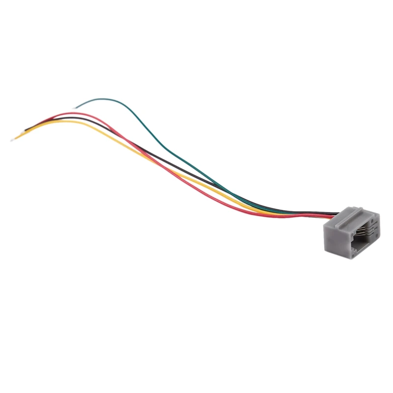10 Pcs 616E 4P4C RJ9 Female Telephone Connector Adapter w 4 Wires 8cm | Обустройство дома