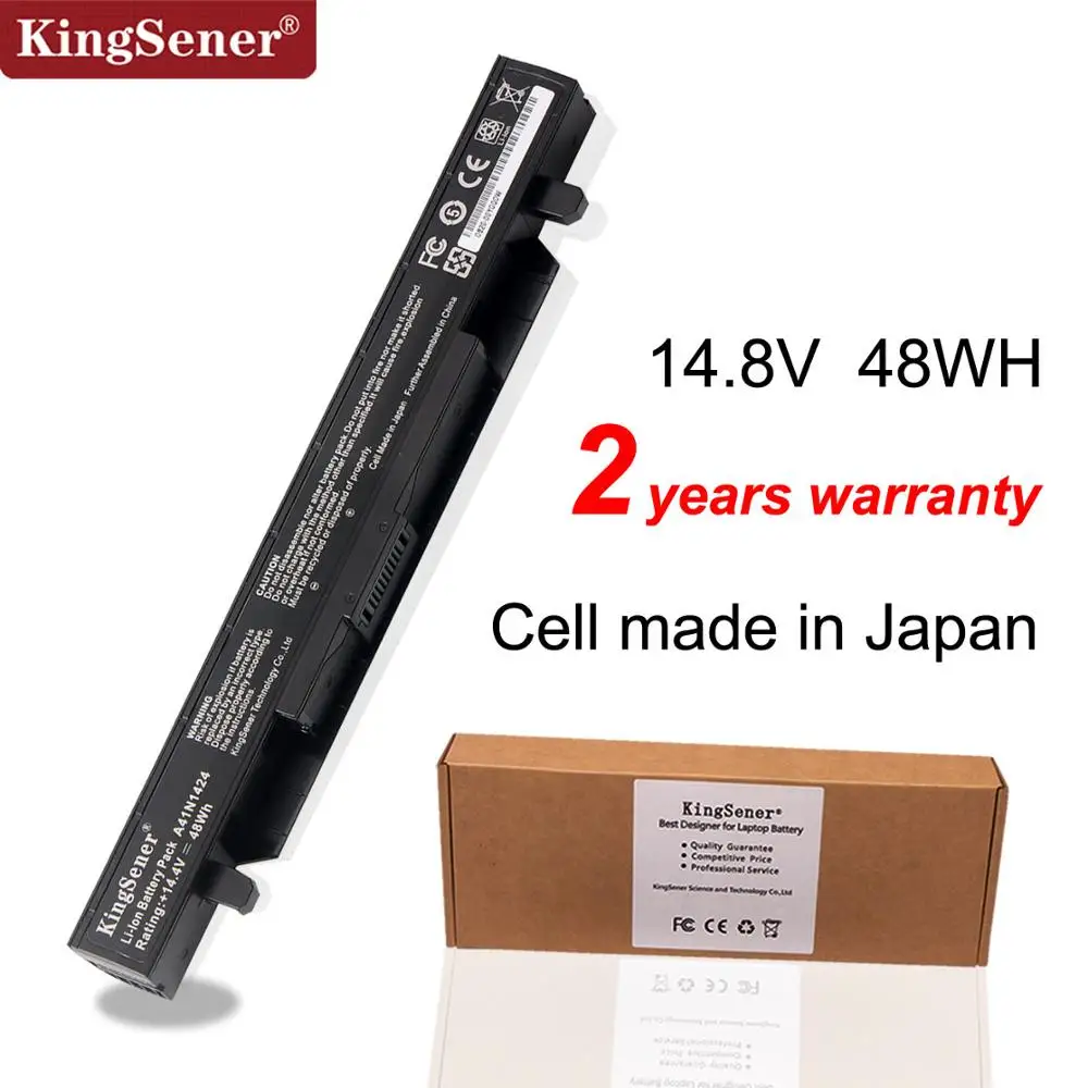 KingSener 14 4 V 48WH A41N1424 Аккумулятор для ноутбука ASUS ROG ZX50 ZX50J ZX50JX ZX50V ZX50VW GL552 GL552VW GL552J GL552JX