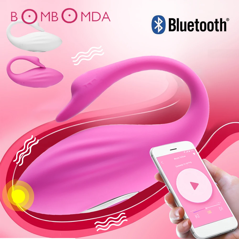 Вибратор с дистанционным управлением по Bluetooth интимные игрушки для женщин