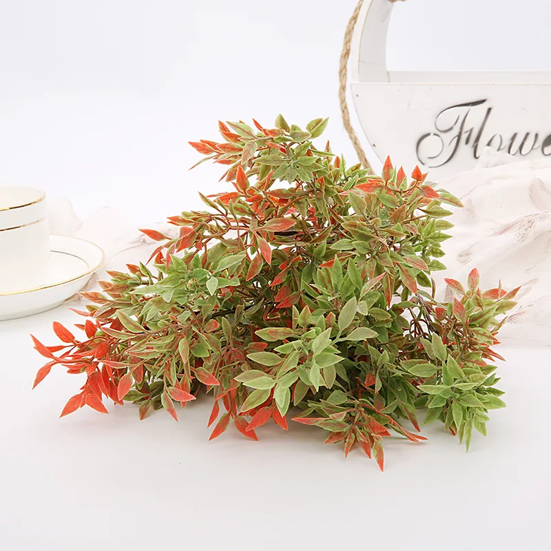 Искусственное растение зелень искусственный цветок с горшком свадебная