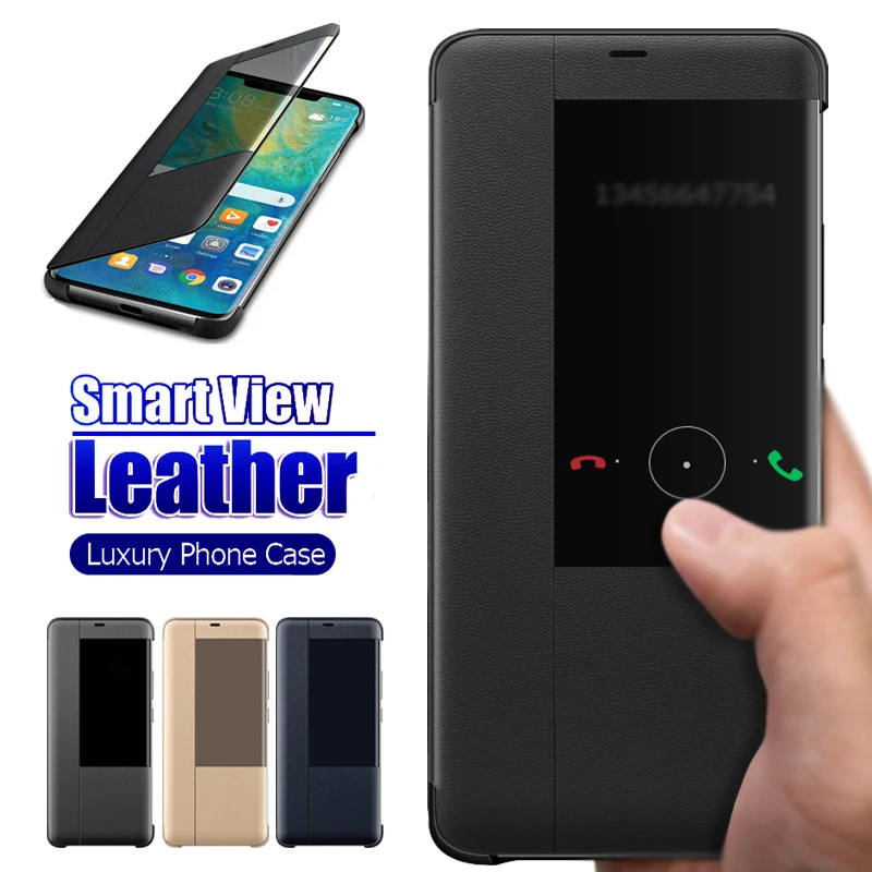 Защитный чехол Mate 20pro для huawei mate20 pro lite легкий откидной Чехол книжка на окно