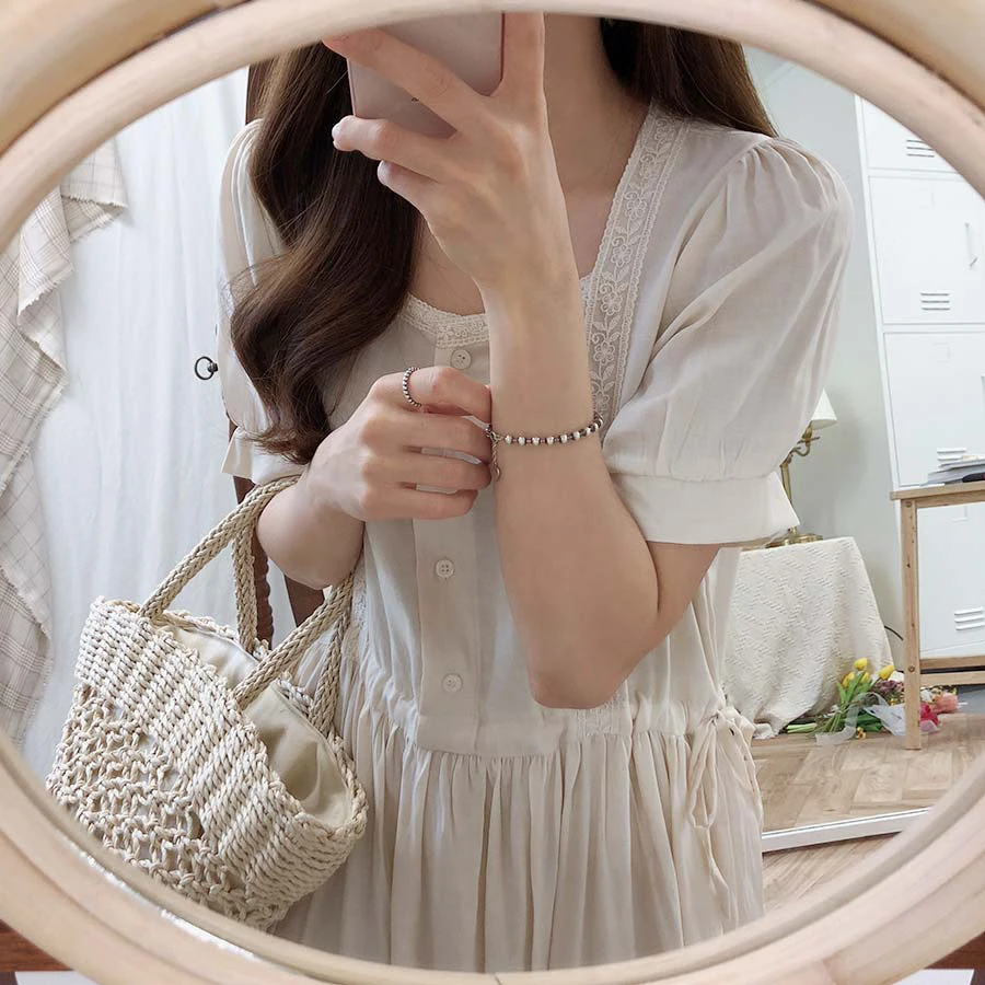 Новое летнее платье для девочек Boho вечерние женские винтажные платья белый