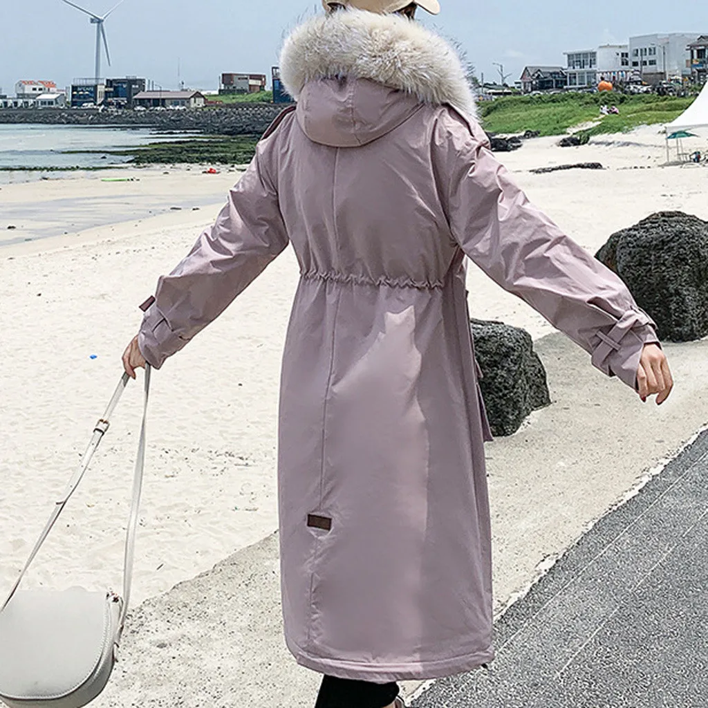 Новинка женские куртки с капюшоном бежевого цвета на осень и зиму шерстяная