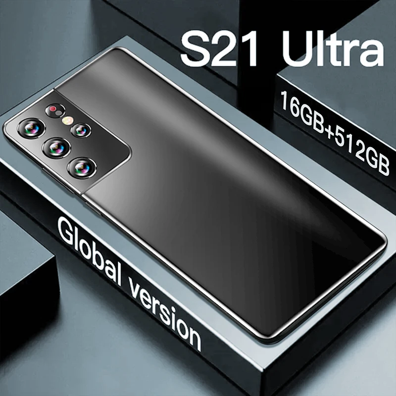 

Смартфон S21, 16 ГБ, 512 ГБ, 6,1 дюймов, Android 11, 5000 мАч, камера 24 Мп + 48 МП