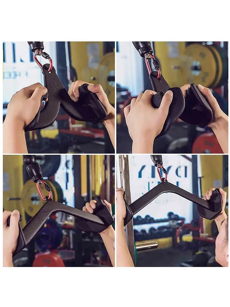 Потяните ручки для сидящих вытягивания лотков гребной тренажер мышц спины