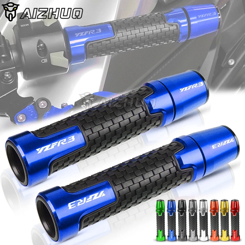 

YZF-R3 мотоцикл 7/8 "22 мм Руль ручками рукоятка Торцевая заглушка Разъем Аксессуары для YAMAHA YZFR3 YZF R3 2015-2020 2019 2018