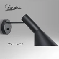 nordic lamp led wall lights loft modern design black white sconce replica lamp hanging lamp wall lamp bedroom indoor decorations