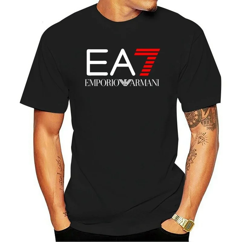 

New 2021 E47s Printed Logo Men and Women Casual Fashion Simple Couple T-shirt Breathable O-neck Top Plus Size