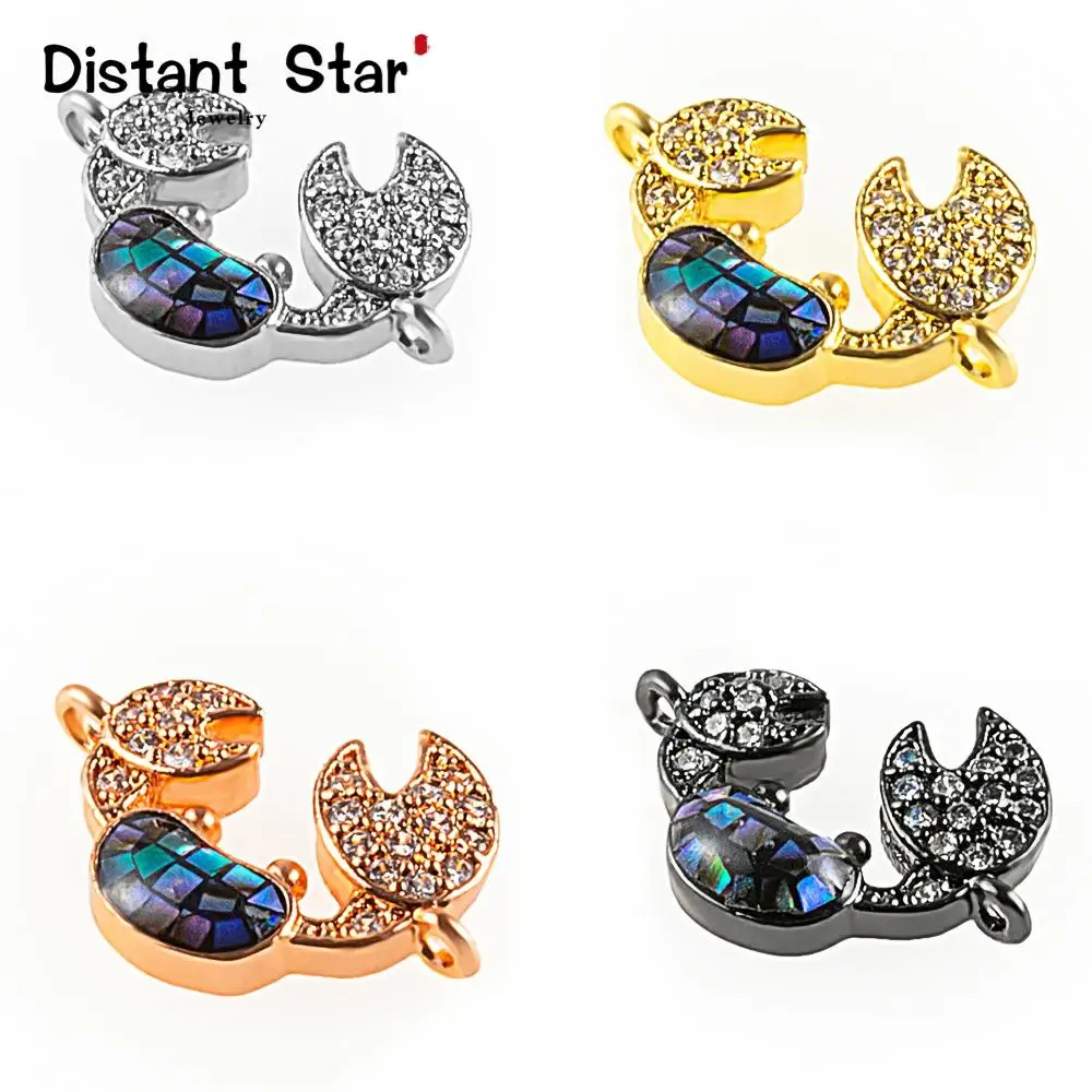 Краб 17*12 мм высококачественный медный циркон сделай сам изготовление браслетов