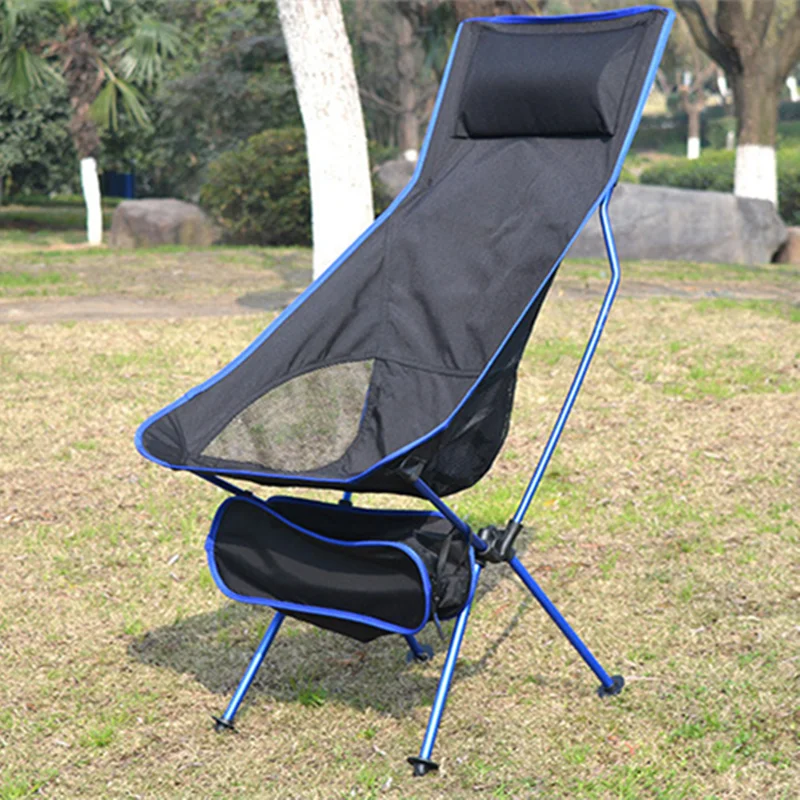 구매 2020 야외 캠핑 의자 옥스포드 헝겊 휴대용 접이식 캠핑 의자 좌석 낚시 축제 피크닉 바베큐 야외 의자