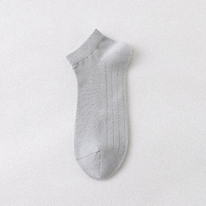 

Cotton Man Short Socks Fashion Breathable Men Ankle Socks Comfortable Solid Color Casual Socks Male Street Fashions