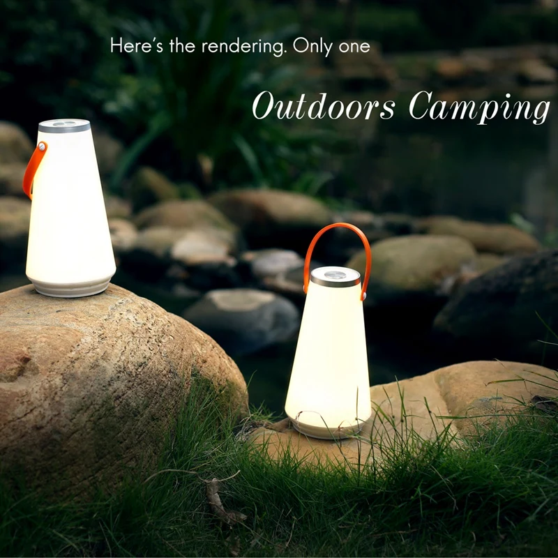 Переносной беспроводной светодиодный домашний ночник настольная лампа с