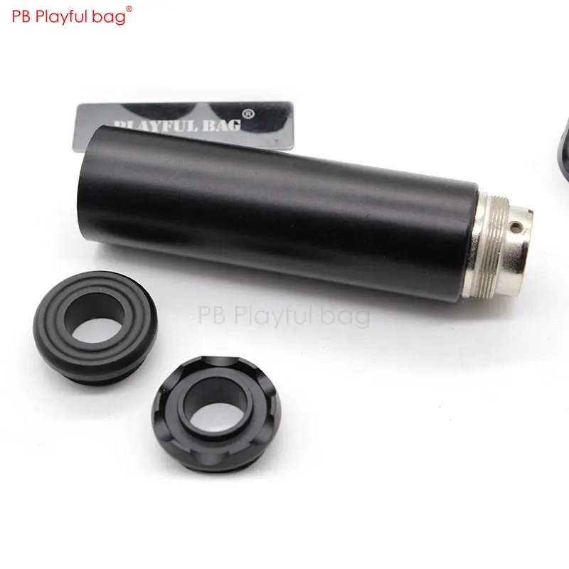 

Playful bag Outdoor CS Tactical CS SOCOM Toy tube CNC Upgrade material decorative toy 14MM anti-clockwise CS game equipment QH83